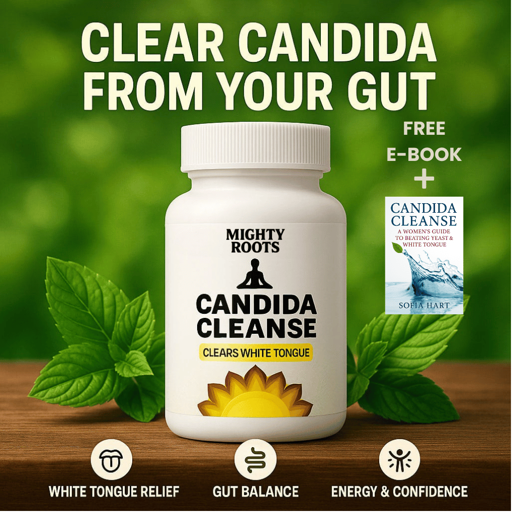 Candida Gut Cleanse - Clears White Tongue