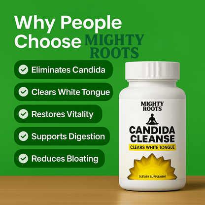 Candida Gut Cleanse - Clears White Tongue