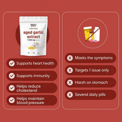 Aged Garlic Extract - 7500mg Odorless